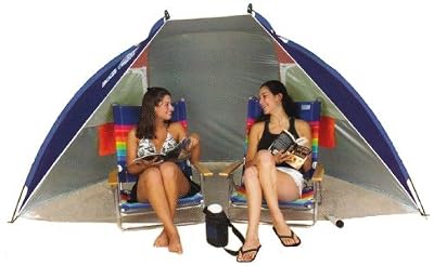 Rio Portable Nantucket Cabana Beach Hut Beach Shelter SPF 50 FREE MESH BAG INCLUDED!