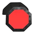 8 Player Octagonal Poker Game Table top - Red (48")
