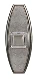Heath Zenith 760WN Wired Lighted Push Button, Weathered Nickel
