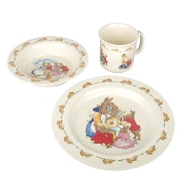 Bunnykins 3-Piece Melamine Set (Reading)