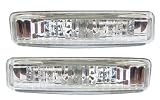 Produkt-Bild: Seitenblinker Set, passend f&uuml;r 5er BMW E39. Ausf&uuml;hrung: Klarglas Silber