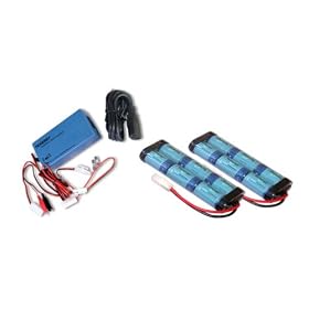 Click here to buy Two 7.2V 3800mAh High Power NiMH Batteries with A 7.2V-12V Smart Charger by Tenergy.