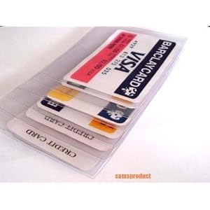 Buy 2 pcs Checkbook Lady wallet Photo Card Insert Sleeves