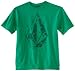 Volcom Boys 8-20 Astroids Short Sleeve Tee, Emerald Green, X-Large