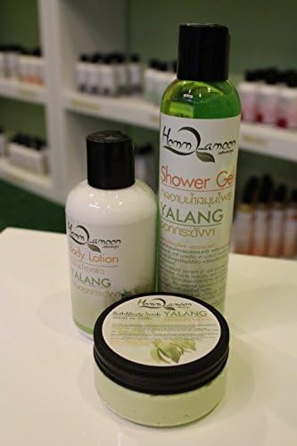 Ylang Ylang Set (Ylang Ylang Lotion, Ylang Ylang Body Scrub, Ylang Ylang Shower Gel)