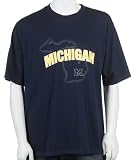 Michigan Wolverines 100% Cotton Short Sleeve T-Shirt