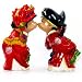 Happy Kissing Couple - 4" Feng Shui enhancer for romance and love luck