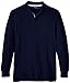 Nautica Men's Big-Tall Honeycomb Pique Solid Deck Shirt