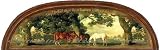 Green Pastures Arch Wall Mural