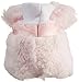 Bearington Baby Cottontail Plush Stuffed Animal Pink Bunny Rabbit Sock Top Slipper Booties