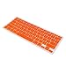HDE Silicone Rubber Keyboard Skin for MacBook Pro (Non-Retina) (Orange)
