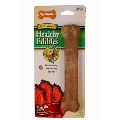 Healthy Edibles Roast Beef Dog Treat  Size: Giant