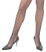 Mens Black Fishnet Pantyhose - Adult Std.