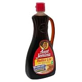 Aunt Jemima Syrup, Butter Lite, 24 oz (Pack of 6)