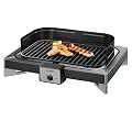 Severin PG 2781-400 Barbecue-Grill inklusiv Grillbuch / Tischgrill / antihaft-beschichtetes Gussrost