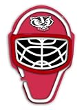 University of Wisconsin Badgers Neon Hockey Helmet