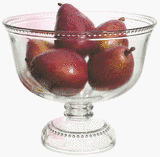 Anchor Hocking Olivia Footed Bowl
