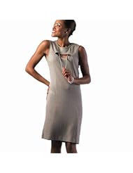 Sleeveless Cotton Shift Cutout Keyhole Fitted Princess Seams   Waistline General Print  Dress