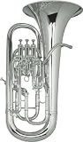 Besson BE967 Sovereign Series Silver Compensating Euphonium - B0002E1SUA