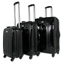 Reisekoffer / Hartschalenkoffer / Trolleys schwarz von Homecultures