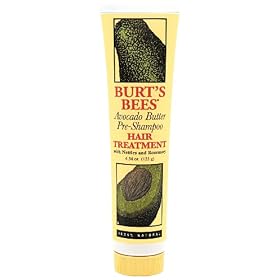 Burt's Bees Avocado Butter Hair Treatment, 4.34-Ounce Tubes (Pack of 2)