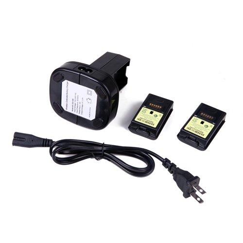 HDE® Dual Battery Charging Station compatible with XBOX 360 (2