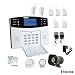 PiSector Cellular GSM Home Security Alarm System Auto Dial System LCD Display DIY Kit