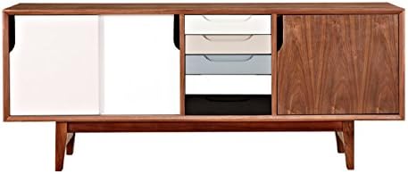 Kelda Sideboard | Gray &amp; Walnut