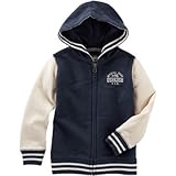 オシュコシュ OSHKOSH/ フレンチテリー バーシティ フード ネイビー アウターパーカー 4歳【並行輸入】