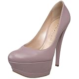 Casadei Women's 3504 Double Platform Pump,Setalux Mauve,8.5 M US