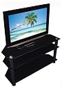 Gokeda Classic Black TV stand for TVs up to 32 inch