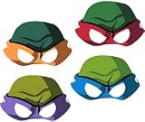  : Teenage Mutant Ninja Turtles Masks 8ct