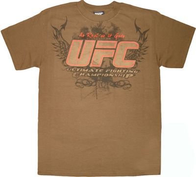 UFC Wings Logo Mens T-shirt