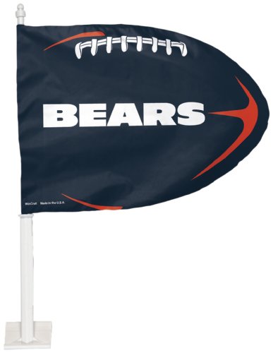 Chicago Bears Car Flag