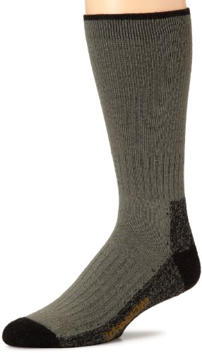 Wigwam Mens Down Range Fusion Sock, Foliage Green, Large