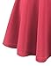Thanth Womens Versatile Stretchy Pleated Flare Short Skater Skirt