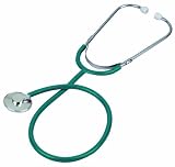 Veridian 05-12313 Prism Series Aluminum Single Head Nurse Stethoscope, Teal