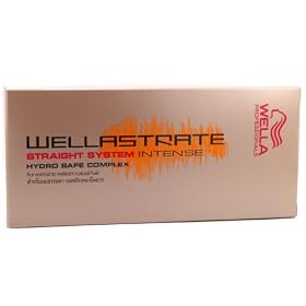 Wella Wellastrate Straight System Intense Professional Hair Straightener 100ml + 100ml Neutralizer