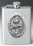North Carolina State Wolfpack 8 oz Stainless Steel Flask - NCAA College Athletics