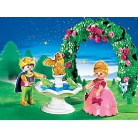 Childrens Toyshop  Toys : Playmobil Magic Castle Prince & Princess