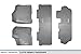 MAXLINER Floor Mats 3 Row Liner Set Grey for 2013-2018 Toyota Sienna 8 Passenger Model Only
