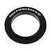 Fotodiox 40.5mm Filter Thread Macro Reverse Mount Adapter Ring for MFT Micro 4/3 Four Third Cameras Fits Olympus