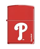 Philadelphia Phillies P Logo MLB Baseball Sports Red Zippo Lighter