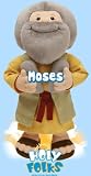 Moses 16 inch Plush with Ten Commandments Plush Stone Tablets by Holy Folks Moses 16 inch Plush with Ten Commandments Plush Stone Tablets by Holy Folks