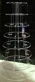 8 Tier Circle 5mm Thick Acrylic Fairy Cake Party Cupcake Display Stand by Classikool®