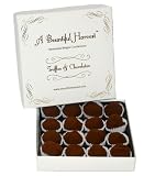 16pc Sugar Free Dark Belgian Chocolate Dutch Cocoa Truffles