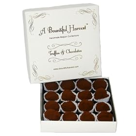 16pc Sugar Free Dark Belgian Chocolate Dutch Cocoa Truffles