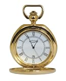 Rotary Cmp00017 01 Unisex Date Display Open Face Pocket Watch