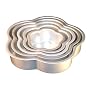 Fat Daddio's Anodized Aluminum Petal Cake Pan, 6 Inch x 2 Inch