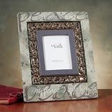 Peace Photo Frame By Faith Collection ~ Luxery Stone Carved Look ~ Inspirational and Motivational Spiritual Photo Picture Frame